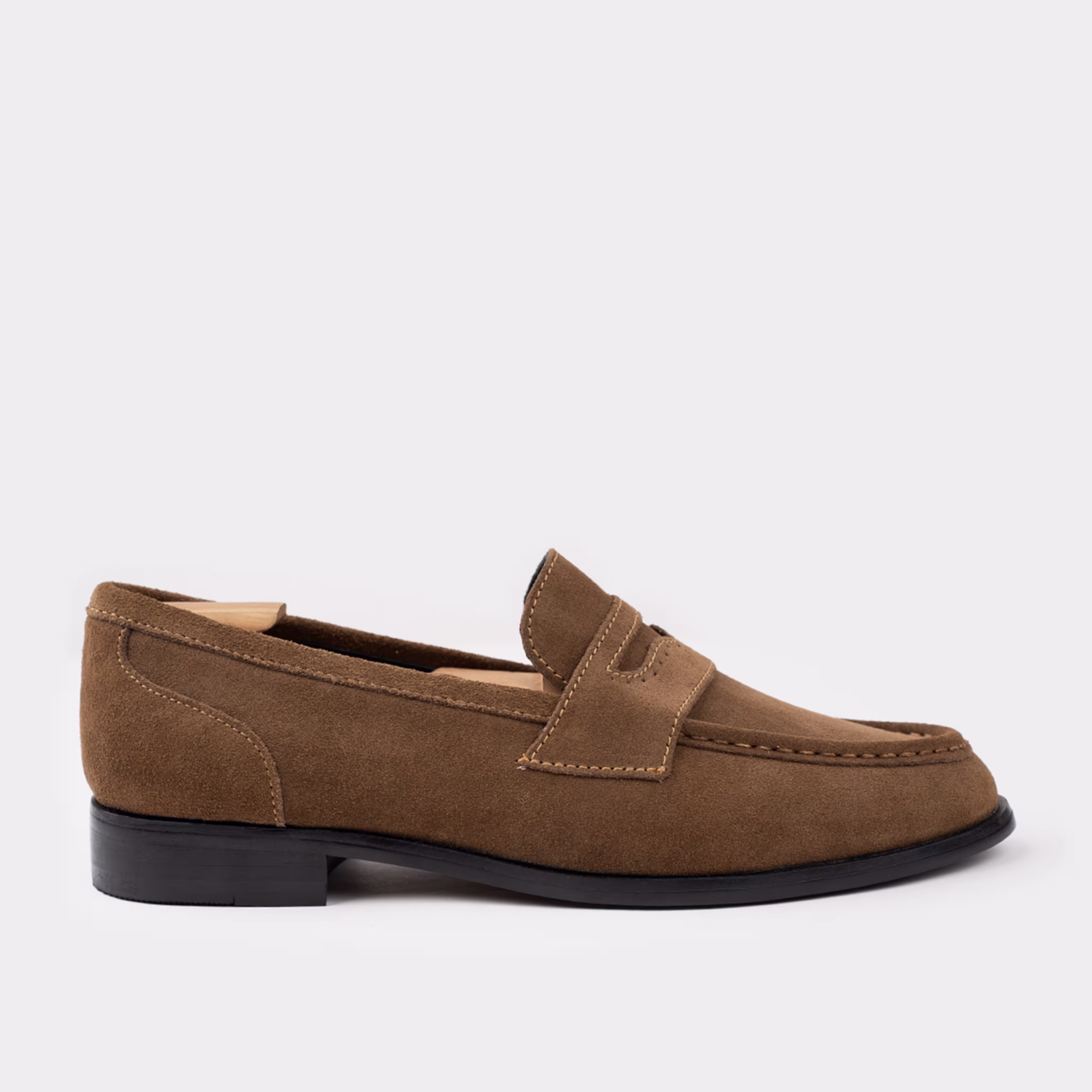 SUEDE PENNY LOAFER