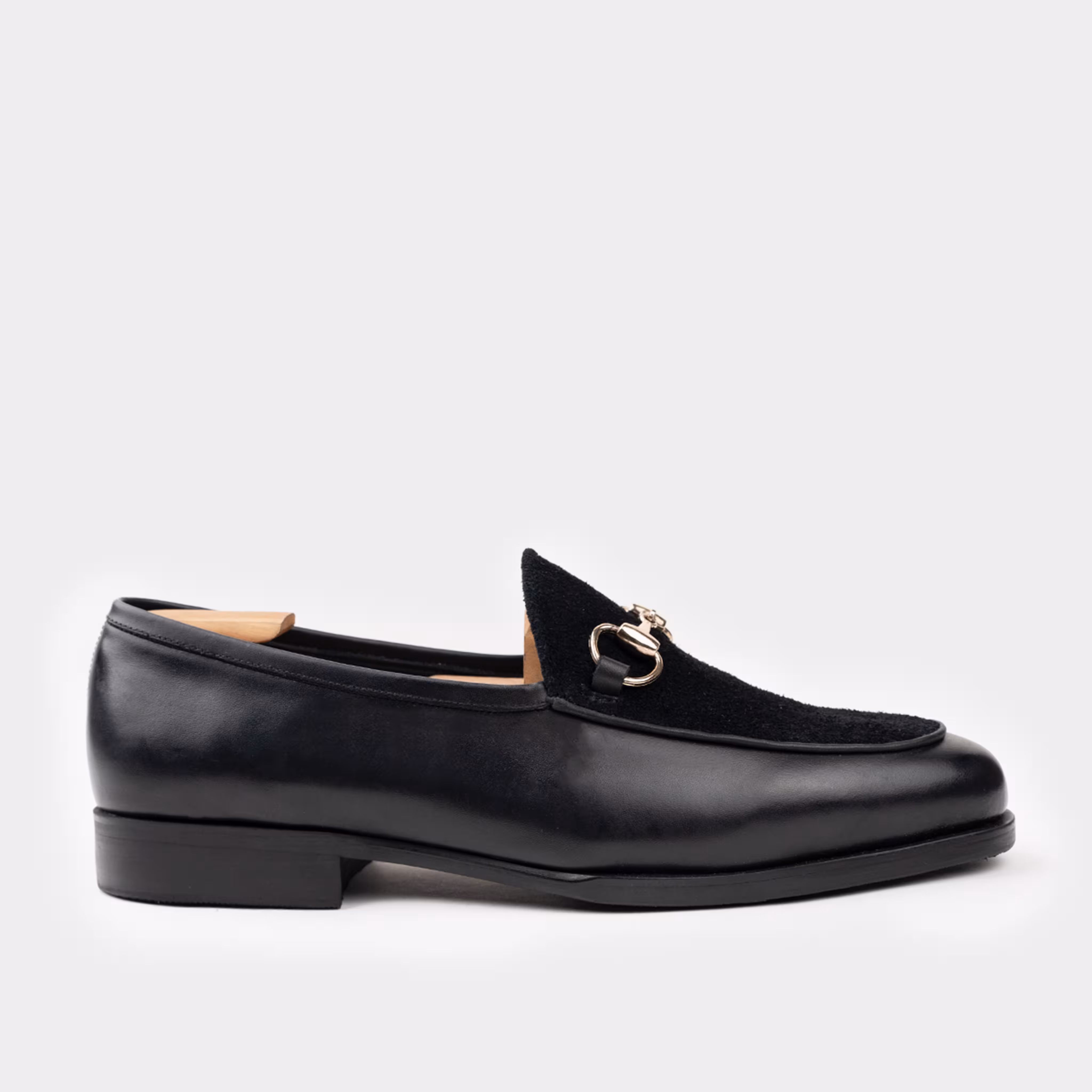SUEDE HORSEBIT LOAFER